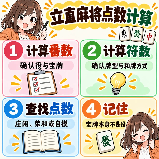 麻将点数计算图解
