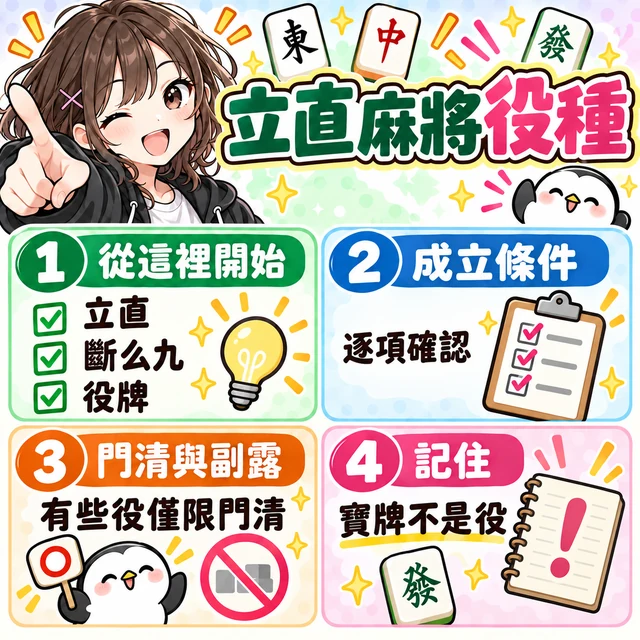 麻將役種一覽圖解
